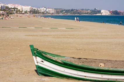 Beach at Estepona Spain